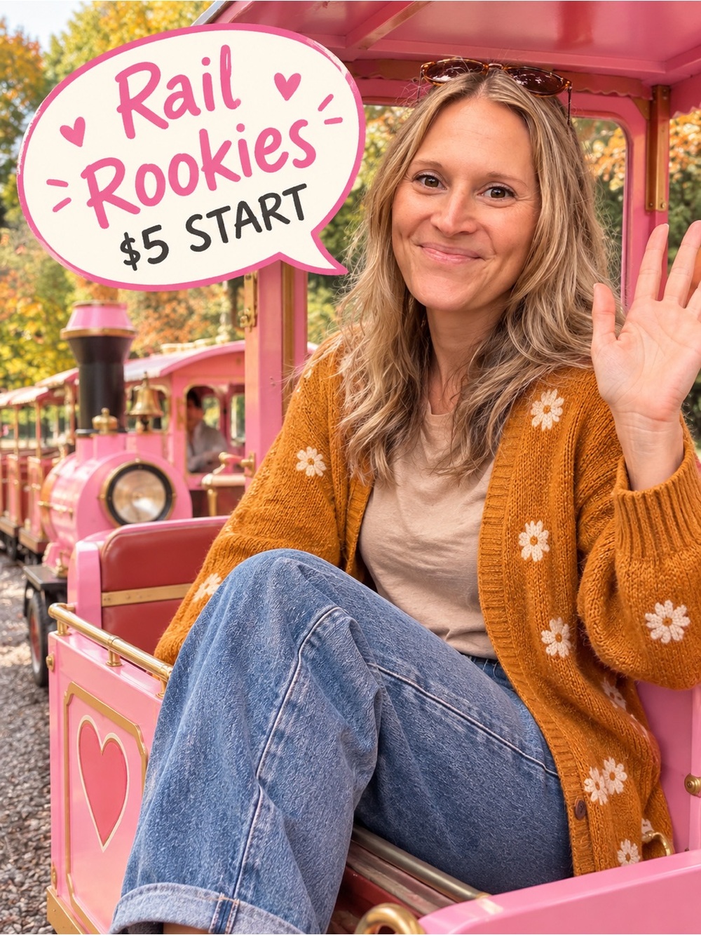Thursday October 1st rail rookies train!🚂